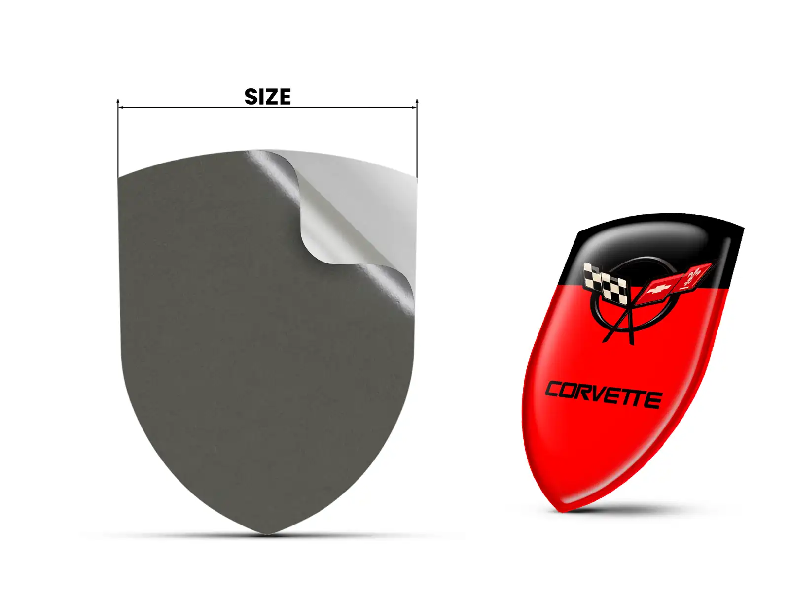 Corvette Adesivi Auto Bred Resistenti Globali Pregiati